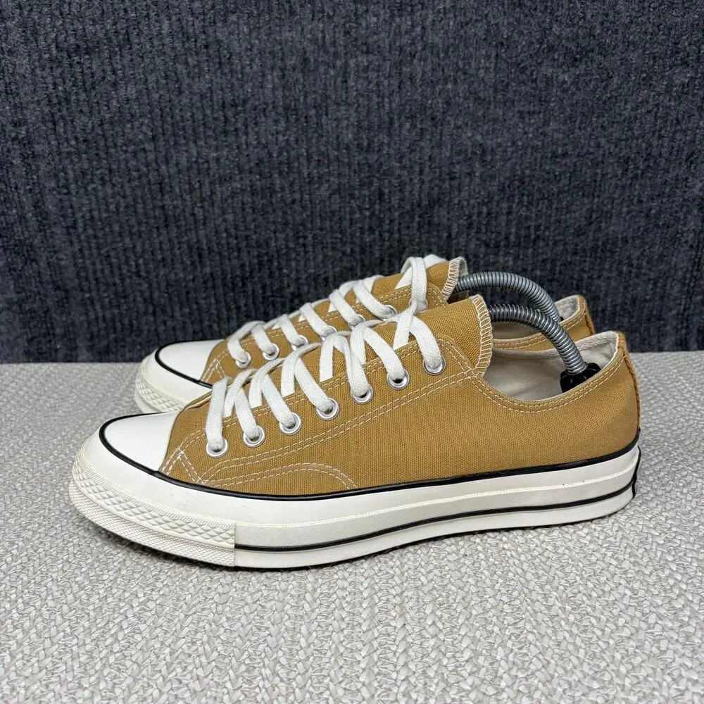 Converse Chuck 70 Low Toadstool Tan Egret Black Sneakers Shoes Mens Size 9